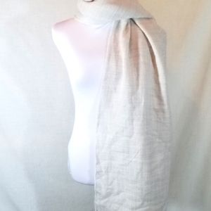 Sole Society Blanket Scarf Ivory NWT